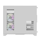 Darflash FT418 datora korpuss + 6 aRGB ventilatori (balts)