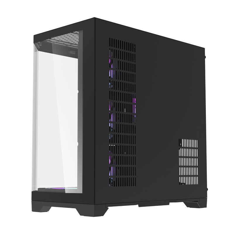 Darflash FT418 PRO datora korpuss + 7 aRGB ventilatori (melns)