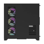 Darflash FT418 PRO datora korpuss + 7 aRGB ventilatori (melns)