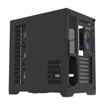 Darflash FT418 PRO datora korpuss + 7 aRGB ventilatori (melns)