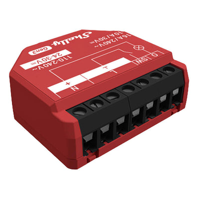 Shelly 1PM Gen3 kontrolieris, WiFi/Bluetooth