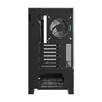 Darkflash DY450 ​​PRO datora korpuss (melns) + 1 ventilators