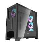 Darkflash DRX90 glass computer case (black)