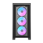 Darkflash DRX90 glass computer case (black)