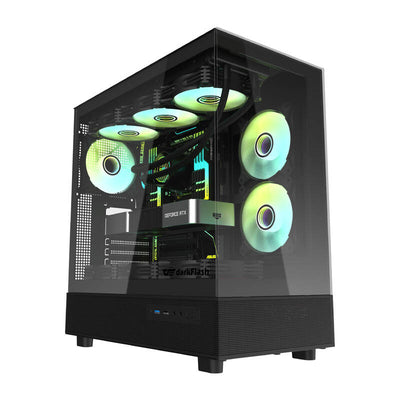 Darkflash DPX90 datora korpuss (melns)