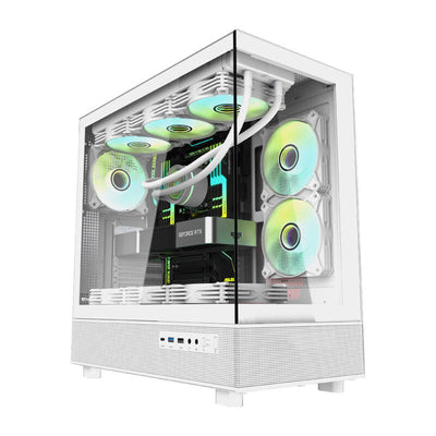 Darkflash DPX90 datora korpuss (balts)