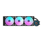 Darkflash datora radiators DN-D360 MELNS
