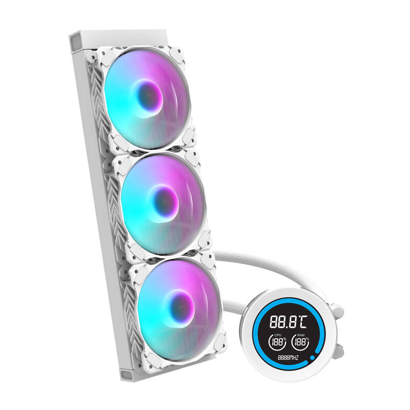 Darkflash datora radiators DN-D360 WHITE