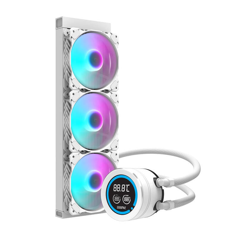Darkflash datora radiators DN-D360 WHITE