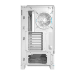 Darkflash DY450 ​​PRO datora korpuss (balts) + 1 ventilators
