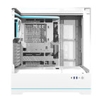 Darkflash DY450 ​​PRO datora korpuss (balts) + 1 ventilators