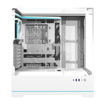 Darkflash DY450 ​​PRO datora korpuss (balts) + 1 ventilators