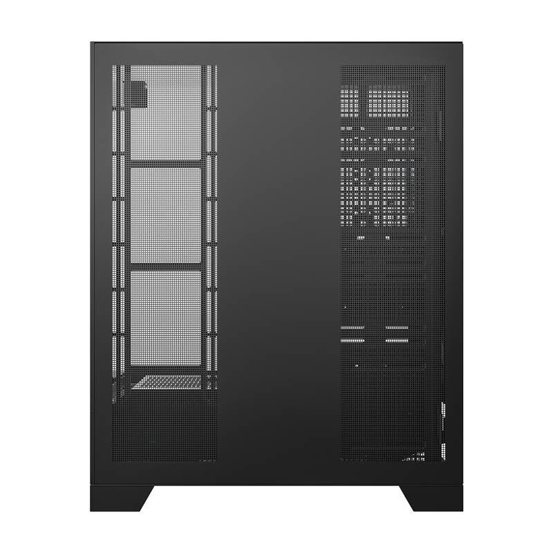 Darkflash DY450L PRO datora korpuss (melns) + 1 ventilators