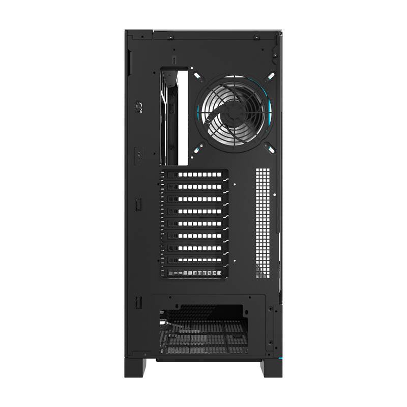 Darkflash DY450L PRO datora korpuss (melns) + 1 ventilators