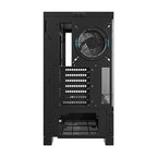 Darkflash DY451 PRO datora korpuss (melns) + 1 ventilators