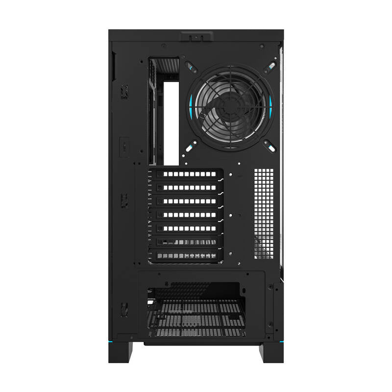Darkflash DY451 PRO datora korpuss (melns) + 1 ventilators