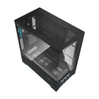 Darkflash DY451 PRO datora korpuss (melns) + 1 ventilators