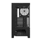 Darkflash DY451 datora korpuss bez ventilatoriem (melns)