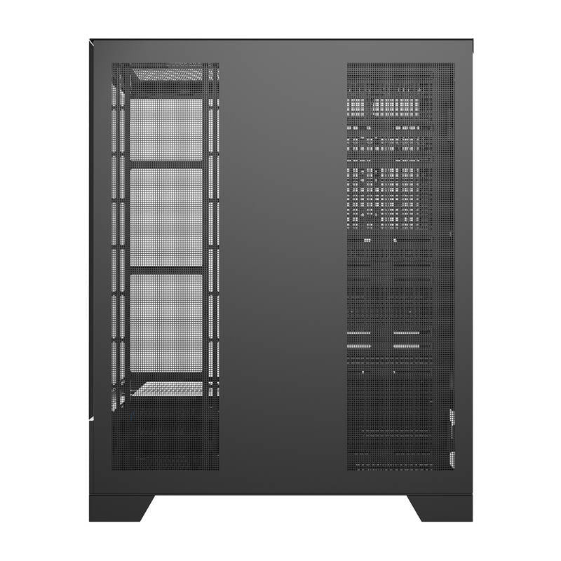Darkflash DY451 datora korpuss bez ventilatoriem (melns)