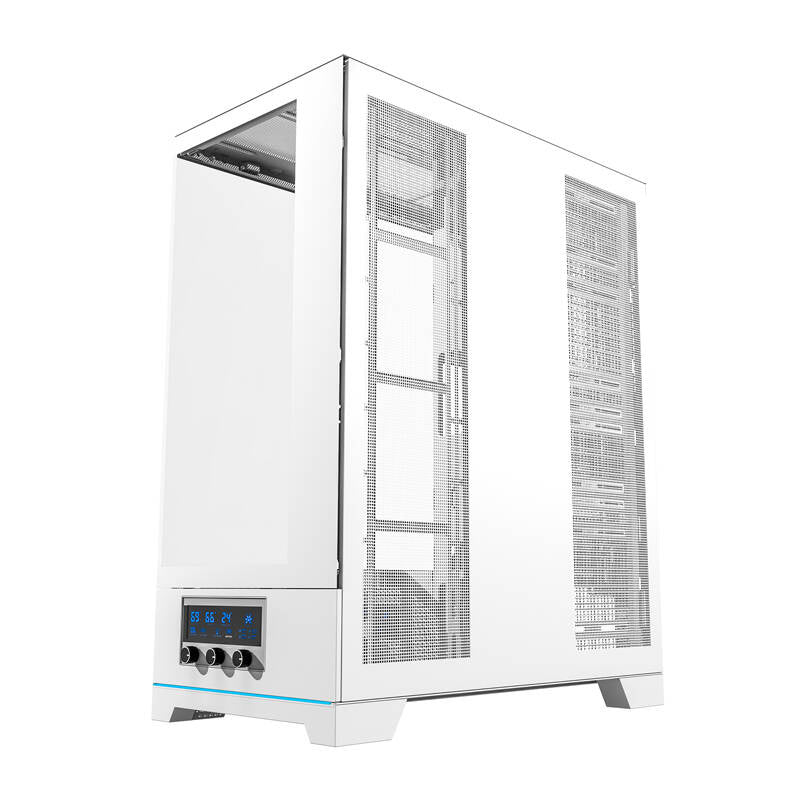 Darkflash DY451L datora korpuss bez ventilatoriem (balts)