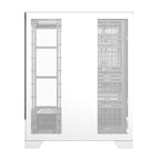 Darkflash DY451L datora korpuss bez ventilatoriem (balts)