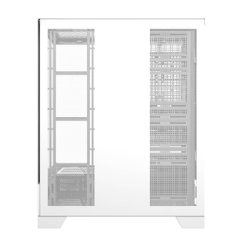 Darkflash DY451L datora korpuss bez ventilatoriem (balts)