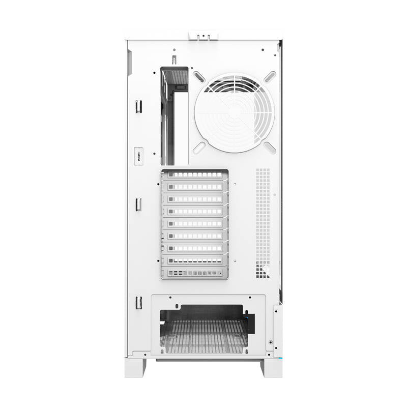 Darkflash DY451L datora korpuss bez ventilatoriem (balts)