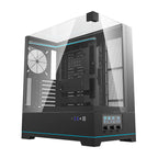 Darkflash DY450 ​​datora korpuss bez ventilatoriem (melns)