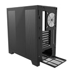 Darkflash DY450 ​​datora korpuss bez ventilatoriem (melns)