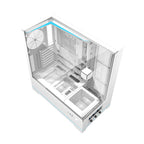 Darkflash DY450 ​​datora korpuss bez ventilatoriem (balts)