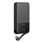 EcoFlow RAPID magnētiskā pārnēsājamā baterija, 5000 mAh, (melna).