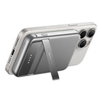 EcoFlow RAPID magnētiskā pārnēsājamā baterija, 5000 mAh, (sudraba krāsā).