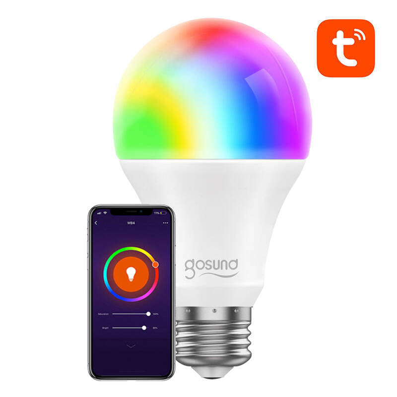 RGB Gosund WB4 8W 800lm Tuya viedā LED spuldze