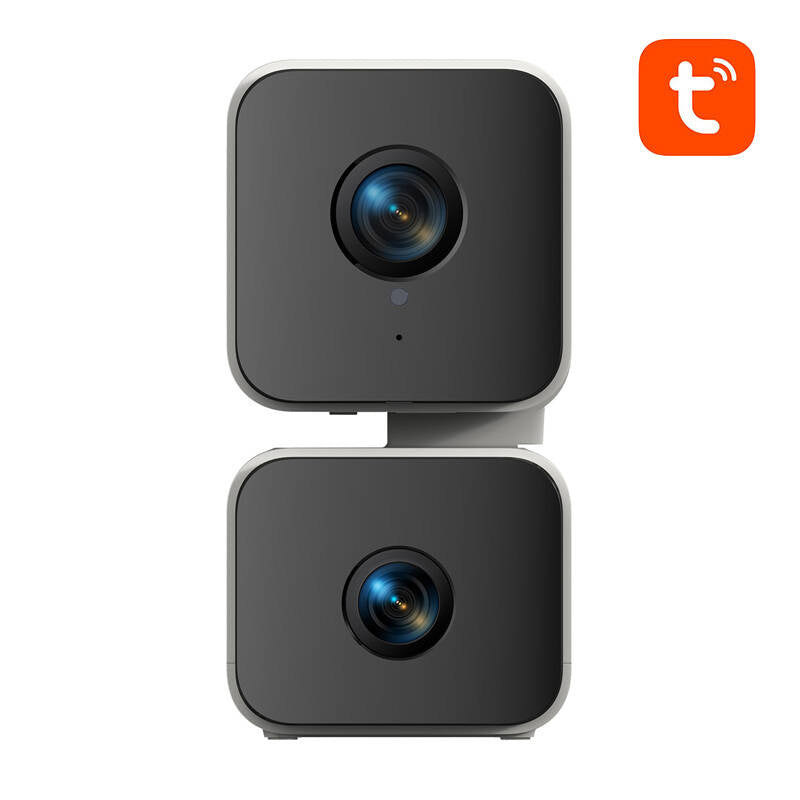 Gosund PC12 viedā dubultā WiFi kamera (4MP 1920x2160, Tuya)
