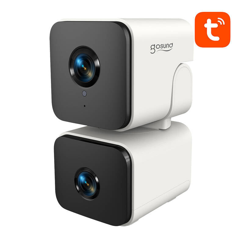 Gosund PC12 viedā dubultā WiFi kamera (4MP 1920x2160, Tuya)