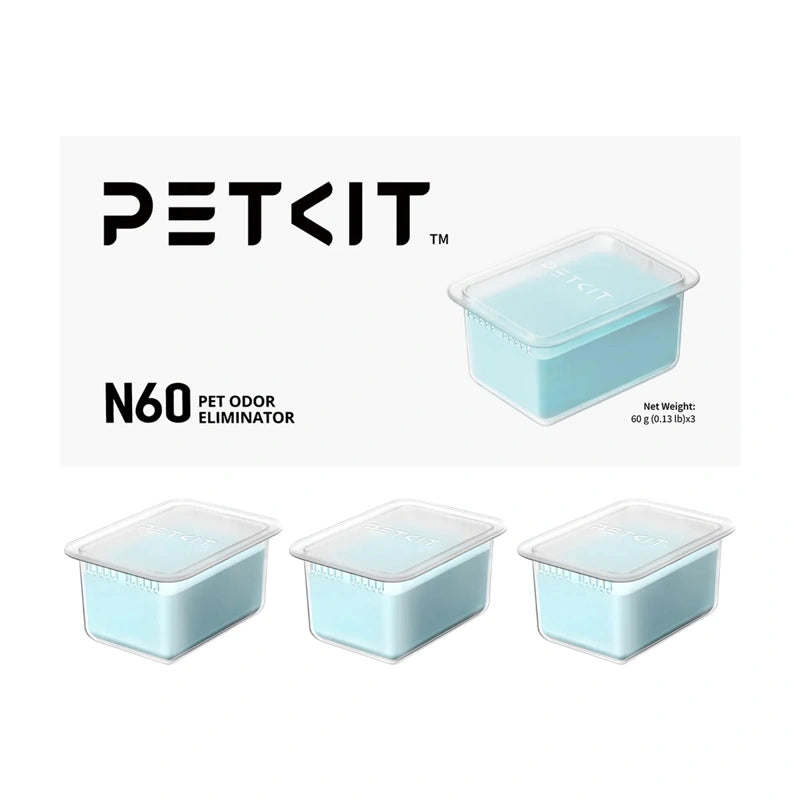 Smakas likvidētājs N60 Petkit kaķu tualetei PUROBOT ULTRA (3 gab.)