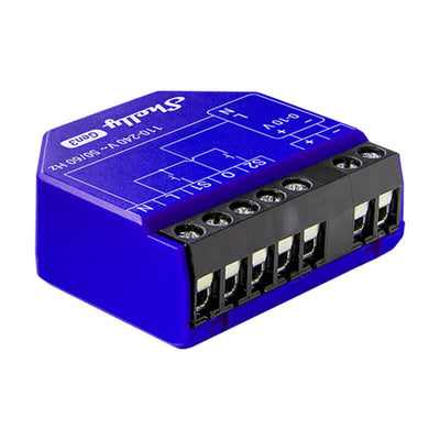 Shelly PM Gen3 apgaismojuma kontrolieris ar 0/1-10V, WiFi/Bluetooth