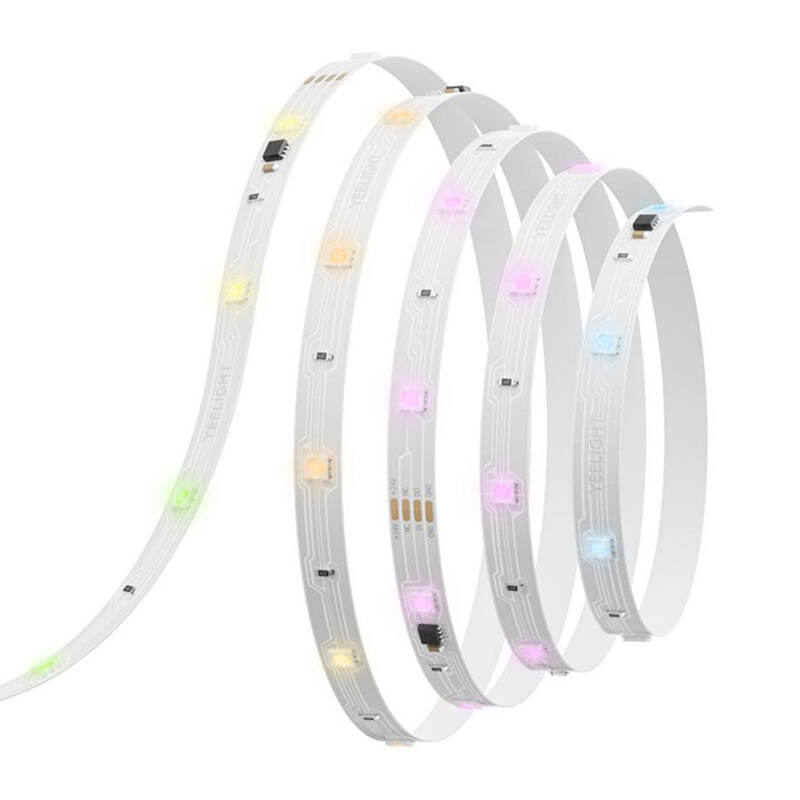 Pasek LED RGBIC Yeelight LED pamata gaismas lentes 12m