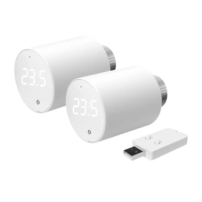 Shelly BLU TRV termostatiskā galva, WiFi/Bluetooth (2 gab. ar vadības bloku)
