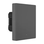 Viedais WiFi sienas slēdzis SONOFF M5-1C-80 (1 kanāls, rāmim, grafīts)