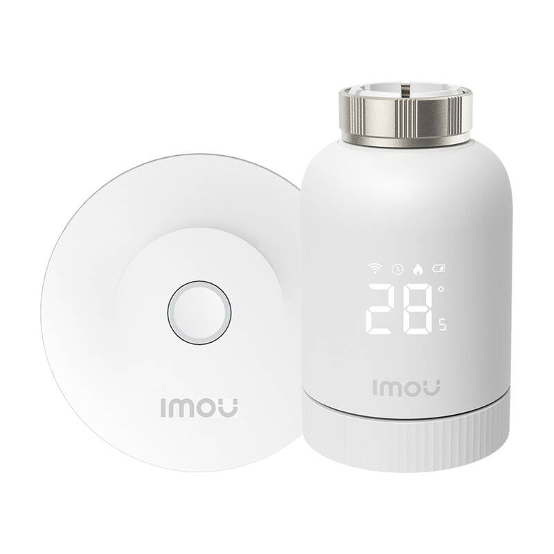 IMOU KIT-TRV1-EU-2 ZigBee termostatiskās galvas komplekts ar 6 adapteriem un vārteju