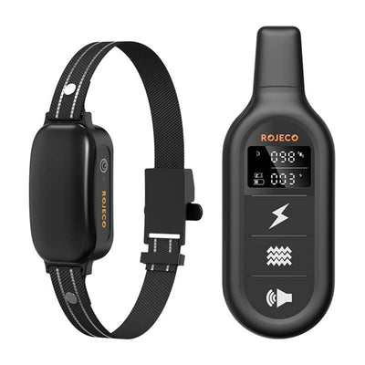 Rojeco 1000M PD521 elektriskā riešanas kakla siksna (melna)