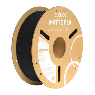 Filaments PLA matēts ELEGOO (melns)