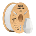 ELEGOO Rapid PLA+ kvēldiegs (balts)