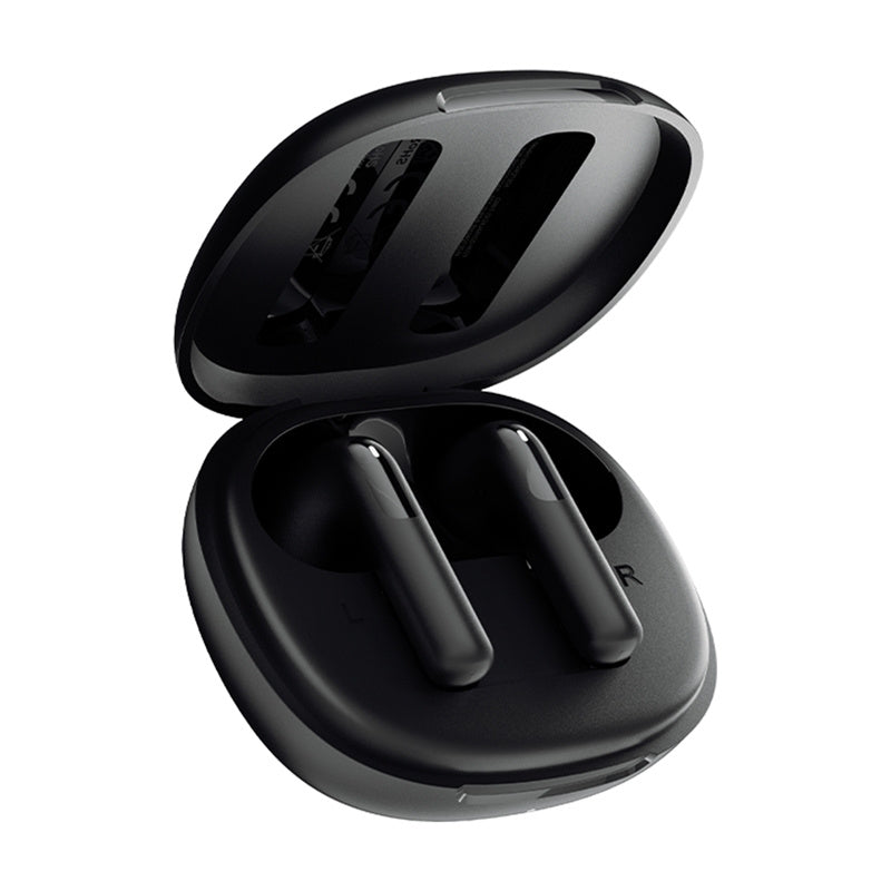 TWS QCY Ailybuds E10 T35 bezvadu austiņas (melna krāsa)