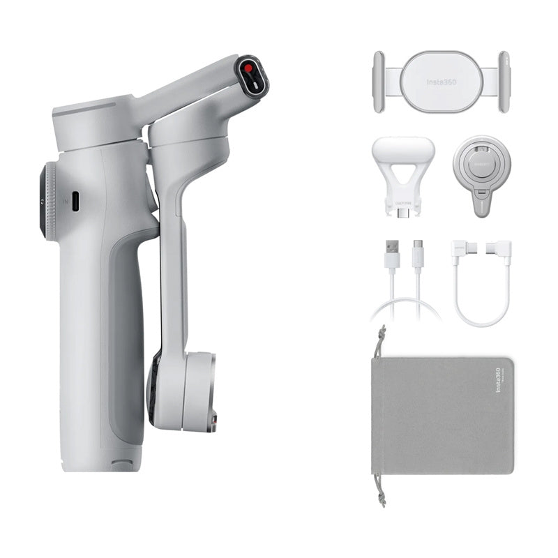 Stabilizator Insta360 Flow 2 Pro Creator Bundle (szary)