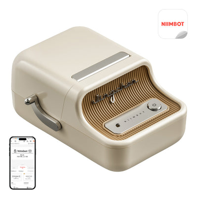 Niimbot B21 Pro pārnēsājamais etiķešu printeris (krēmkrāsas)