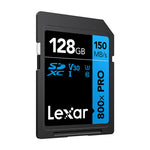 Lexar Professional 800x Pro SDXC 128GB memory card