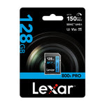 Lexar Professional 800x Pro SDXC 128GB memory card