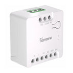 SONOFF MINI-D viedais WiFi vielas slēdzis (maiņstrāvas/līdzstrāvas 12–48 V, sausais kontakts)